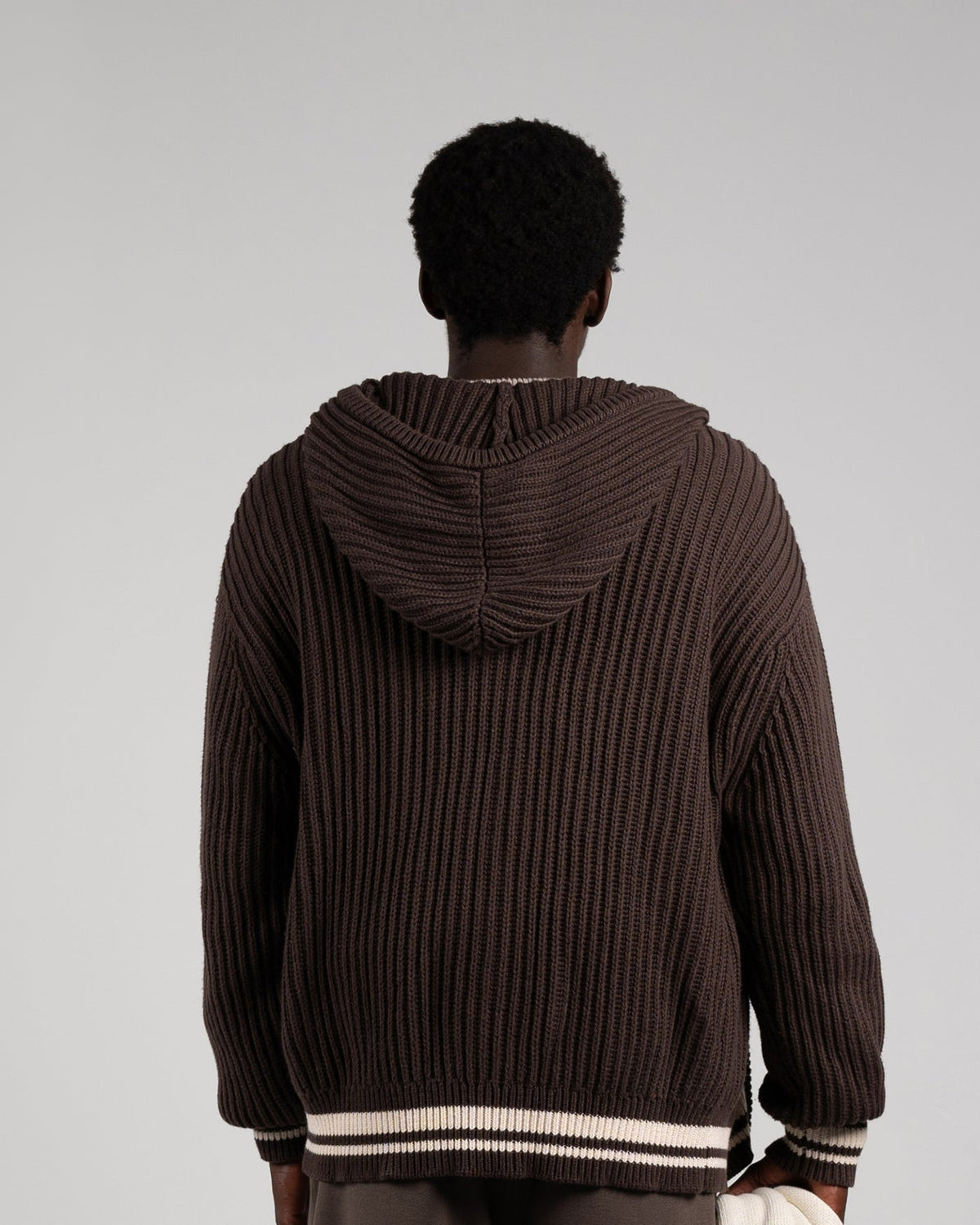 Prohibited Snowboard Knit Jacket Dark Brown – Bild 3