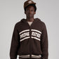 Prohibited Snowboard Knit Jacket Dark Brown – Bild 2