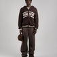 Prohibited Snowboard Knit Jacket Dark Brown – Bild 4