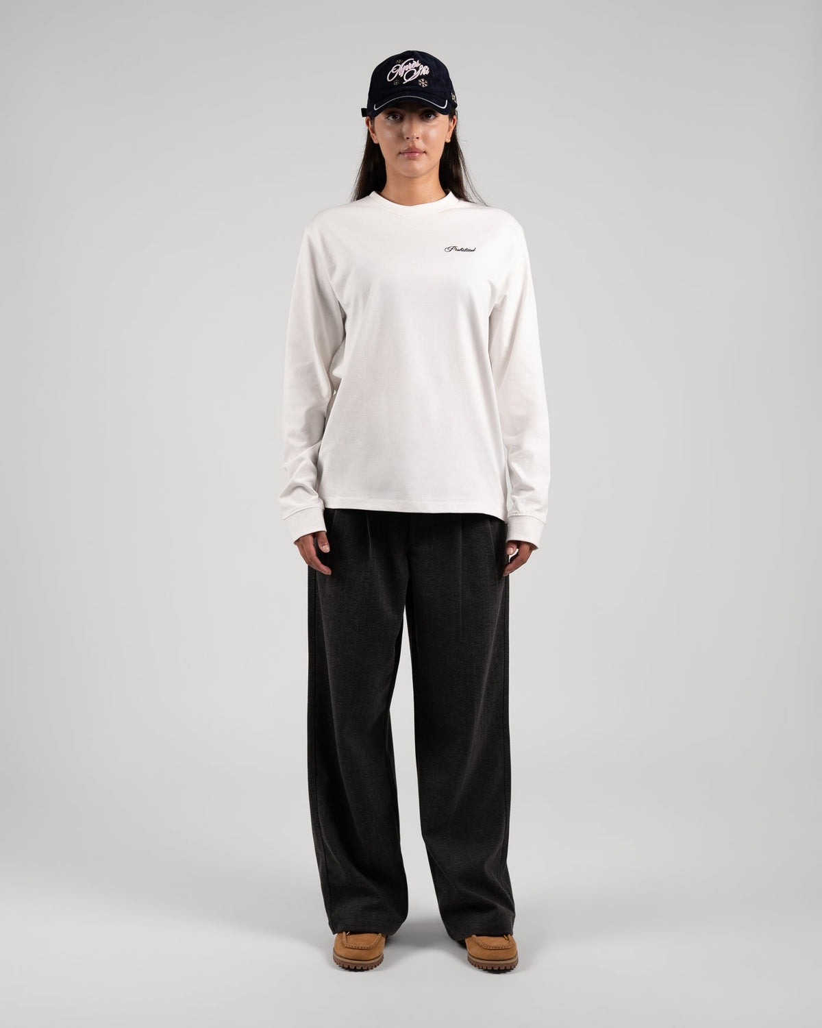 Prohibited Après Ski Longsleeve Off-White – Seitenansicht