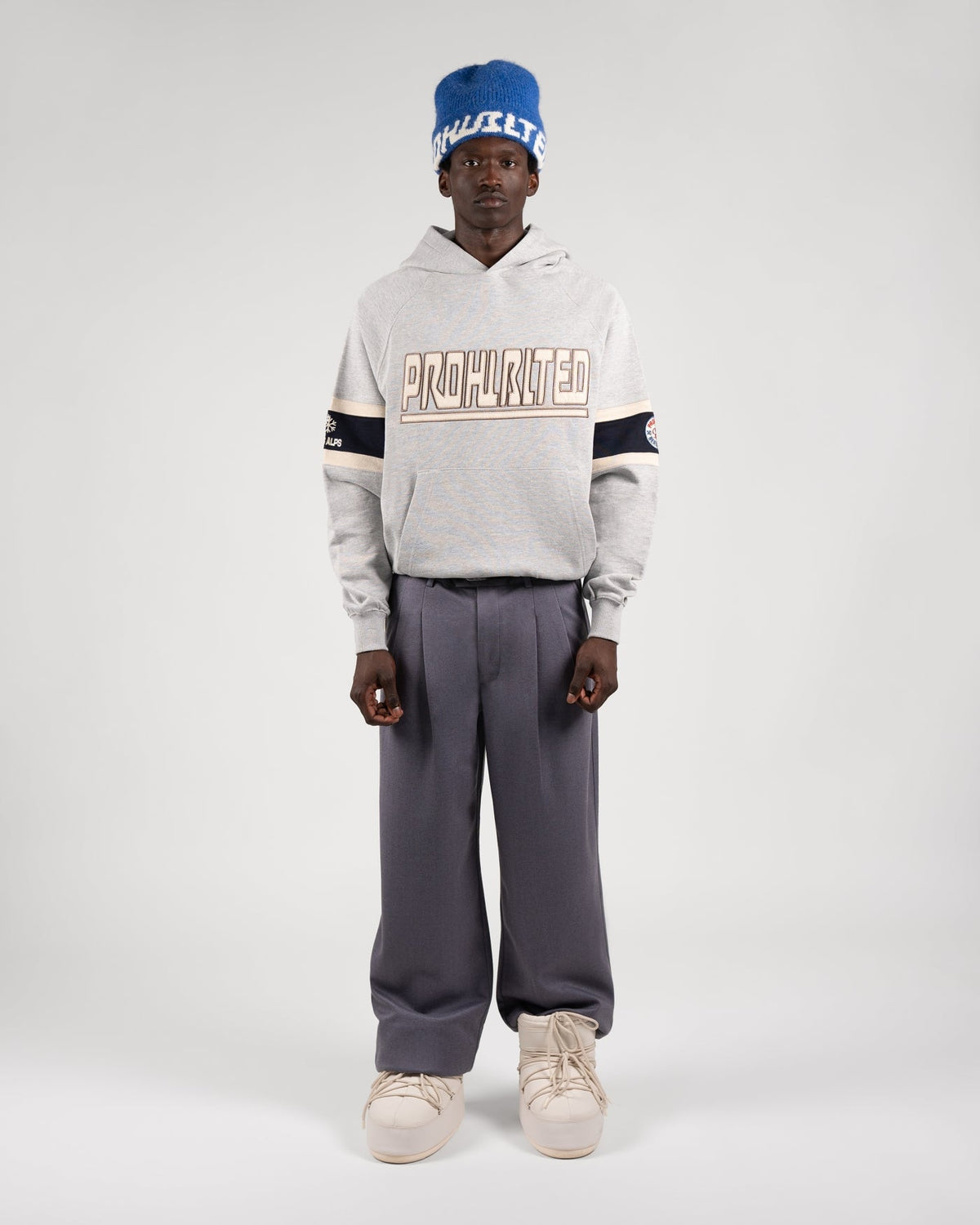 Powder Pleated Pants Lavender