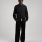 Prohibited Alpine Checkered Dress Shirt Black/Dark Blue – Bild 4