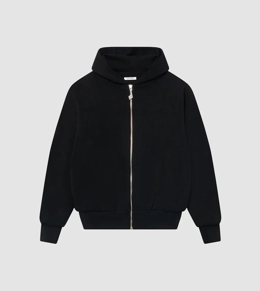 Perplex Zip Hoodie Black