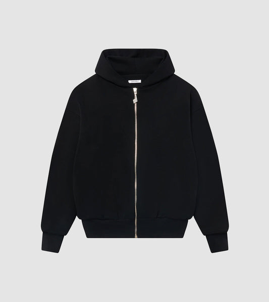 Perplex Zip Hoodie Black