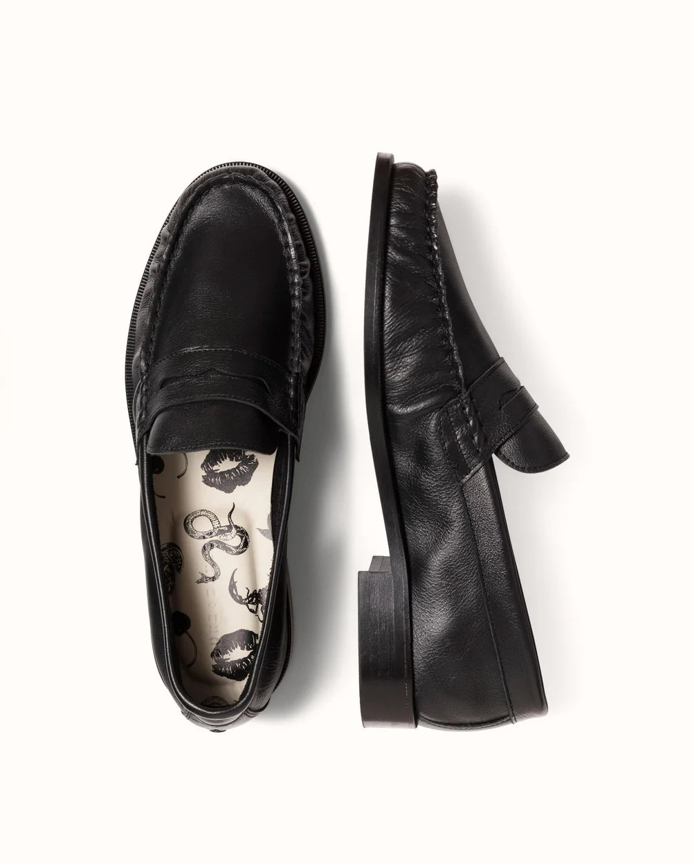 Ezra Tumbled Ruched Loafer