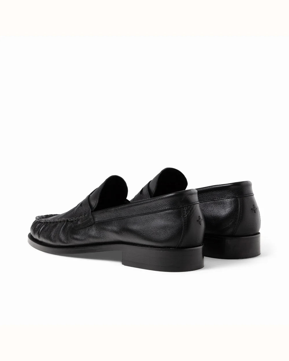 Ezra Tumbled Ruched Loafer