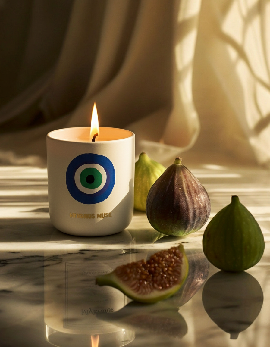 ASSOULINE Mykonos Muse -  Travel From Home  Candle