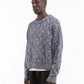 ARTISAN KNIT SWEATER - NAVY