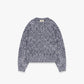 ARTISAN KNIT SWEATER - NAVY