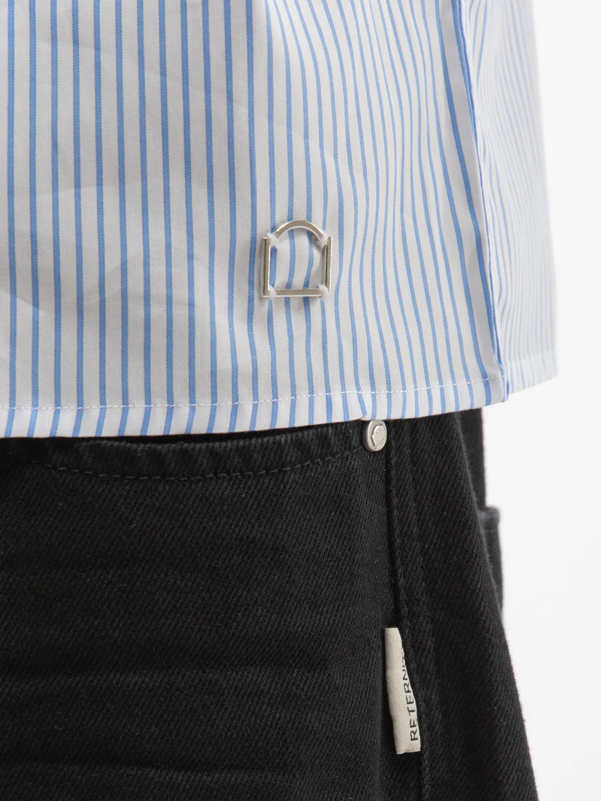BOULEVARD SHIRT - BLUE/WHITE