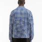 LE TISSÉ WAFFLE SHIRT - BLUE