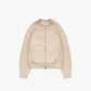 ÉCLAT KNIT ZIPPER - CREME
