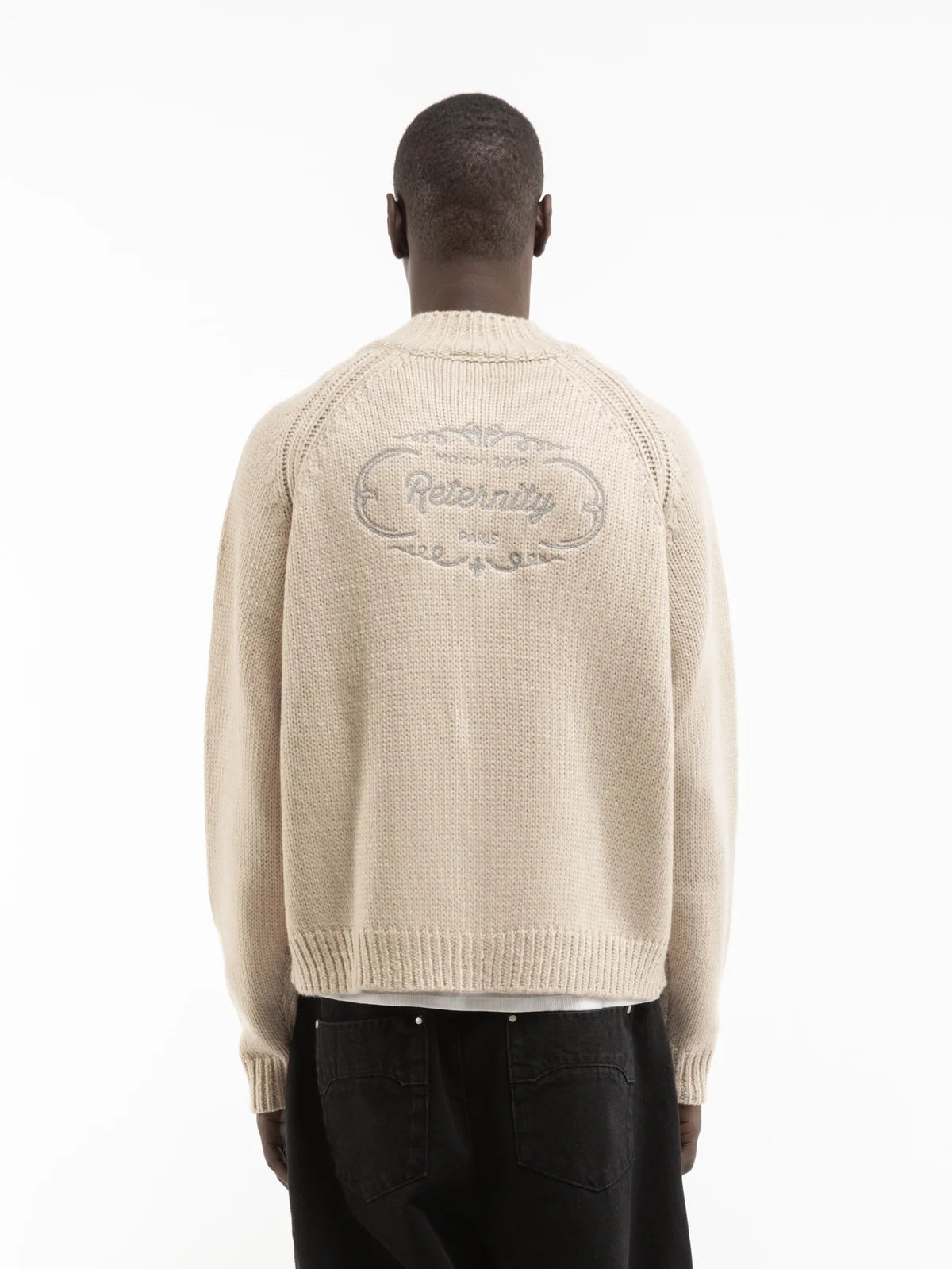 ÉCLAT KNIT ZIPPER - CREME