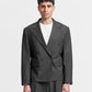 SIGNE BLAZER - PINSTRIPE GREY