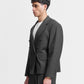 SIGNE BLAZER - PINSTRIPE GREY