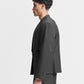 SIGNE BLAZER - PINSTRIPE GREY