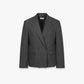 SIGNE BLAZER - PINSTRIPE GREY