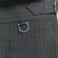 TAILORED BAGGY PANTS - PINSTRIPE GREY