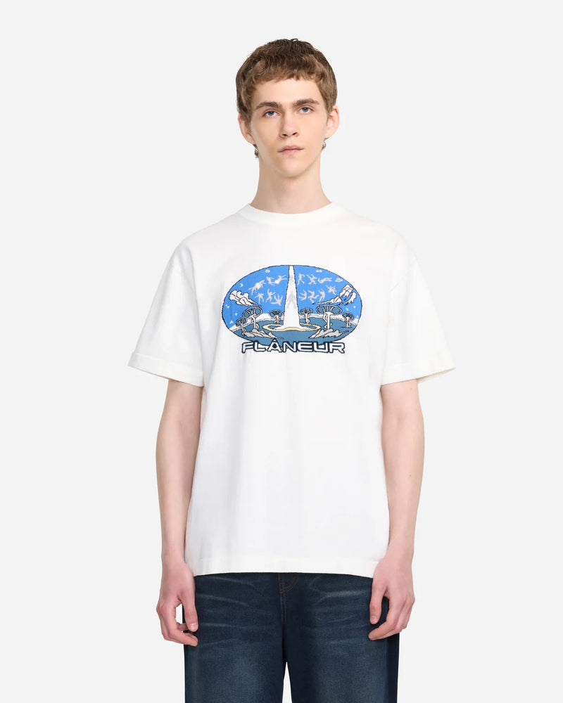 Flaneur Knitted Euphoric T-Shirt – Frontansicht