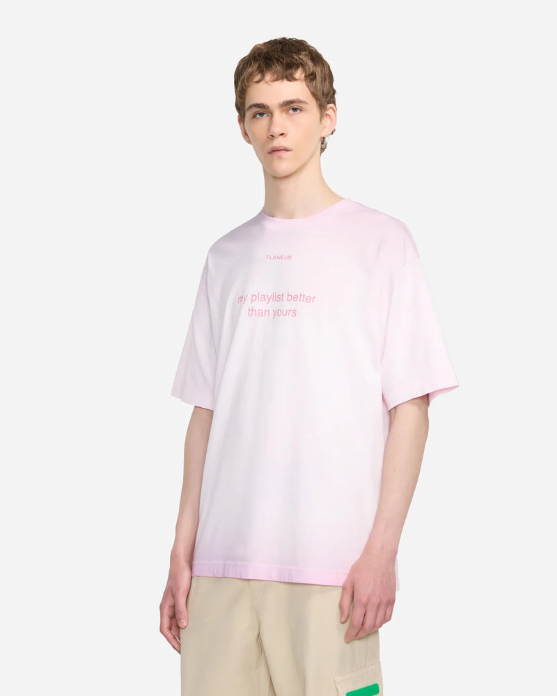 Flaneur Playlist T-Shirt – Frontansicht