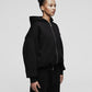 Perplex Zip Hoodie Black