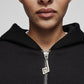 Perplex Zip Hoodie Black