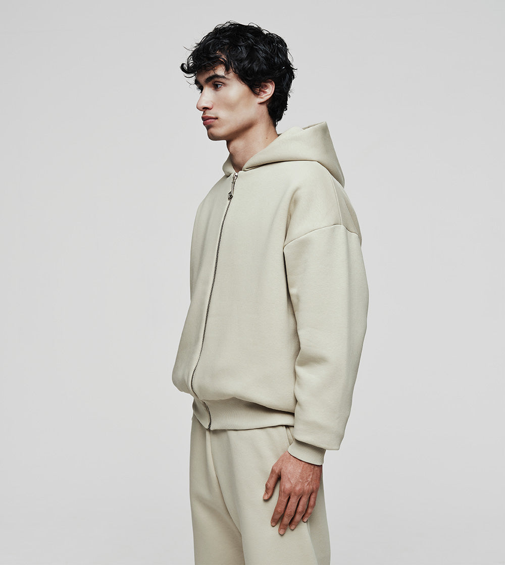 Perplex Zip Hoodie Leaf