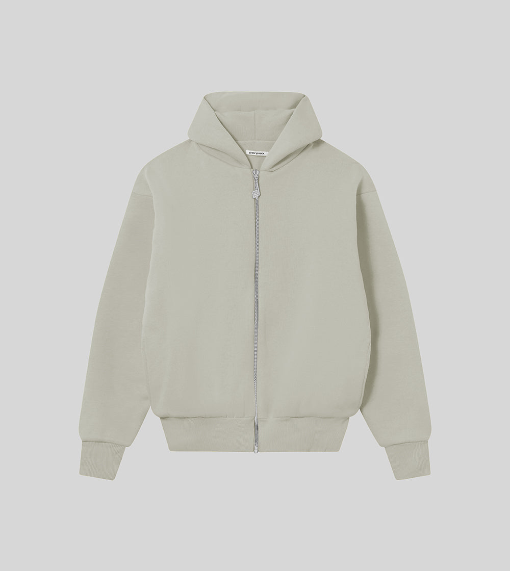 Perplex Zip Hoodie Leaf