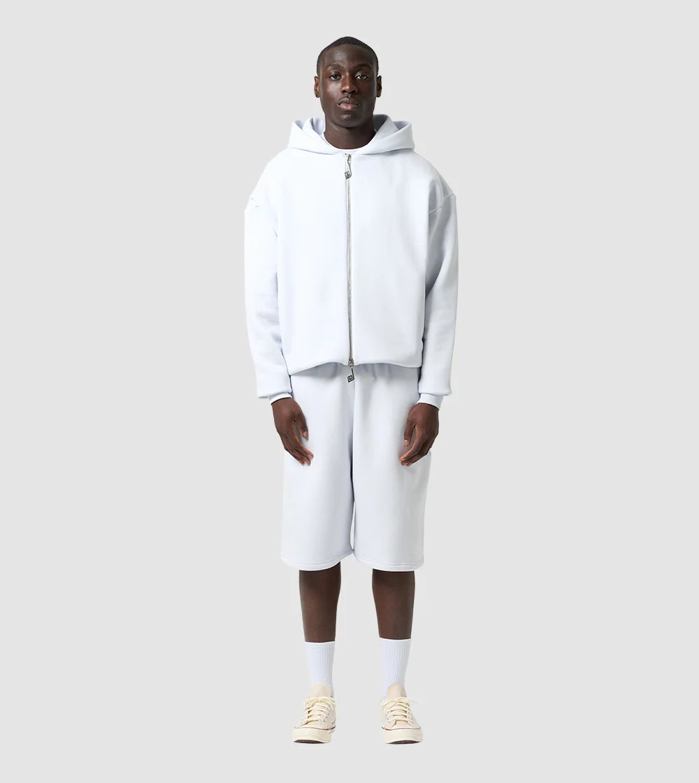 Two-Way Zip Hoodie Ice