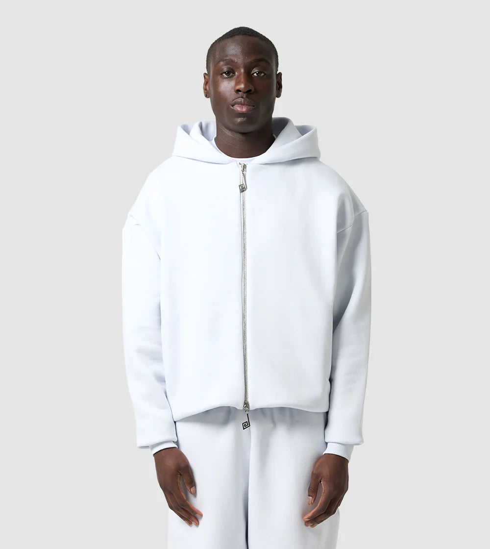 Two-Way Zip Hoodie Ice