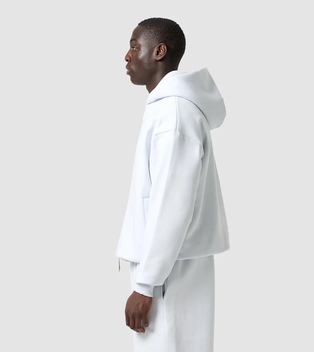 Two-Way Zip Hoodie Ice
