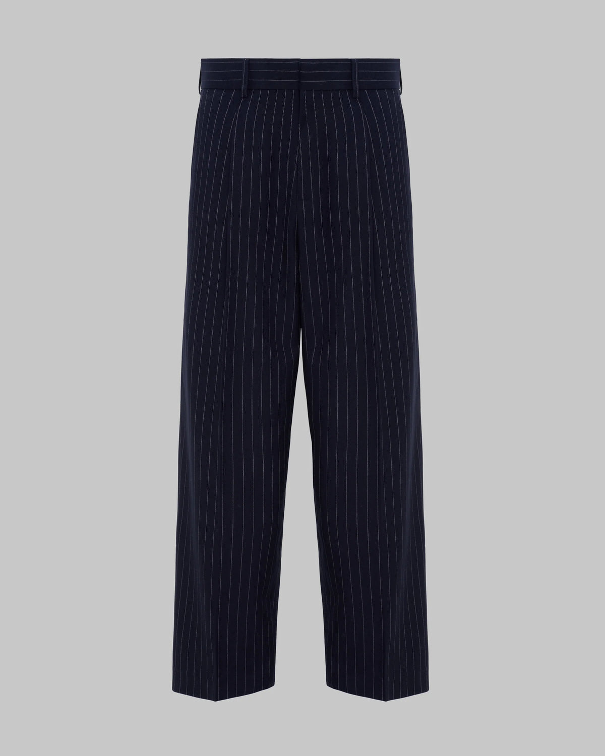 Janosh Pants Blue Pinstripe