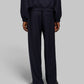 Janosh Pants Blue Pinstripe