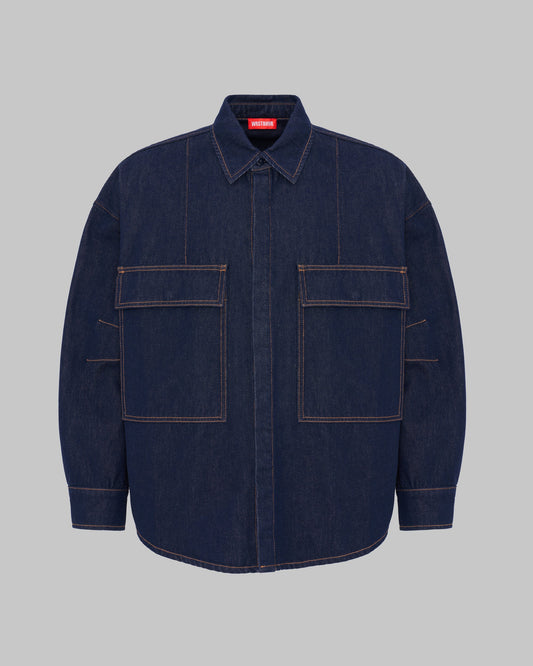 Bets V2 Denim Shirt Woman