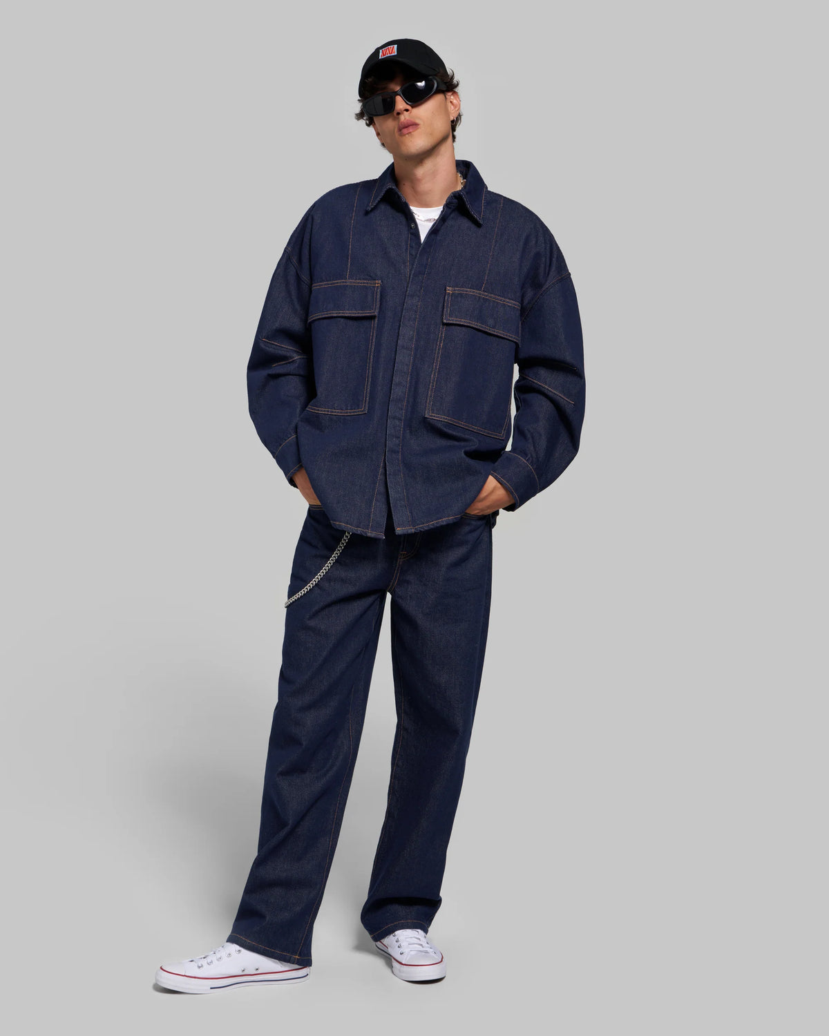 Bets V2 Denim Shirt Man